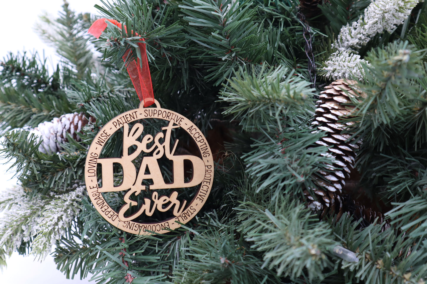 Best Dad Ever Ornament